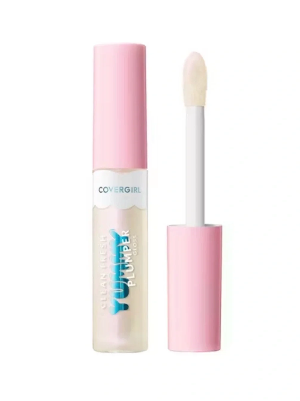 NWT COVERGIRL Clean Fresh Yummy Gloss Plumper - 780 Freeze The Day - 0.33 fl oz